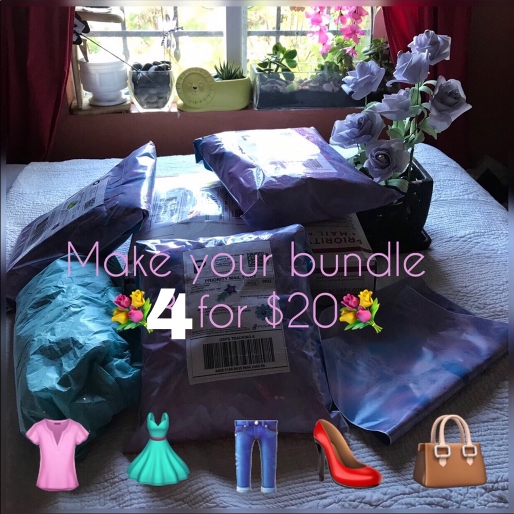 Bundle from items that say 3/20$ and add one more
